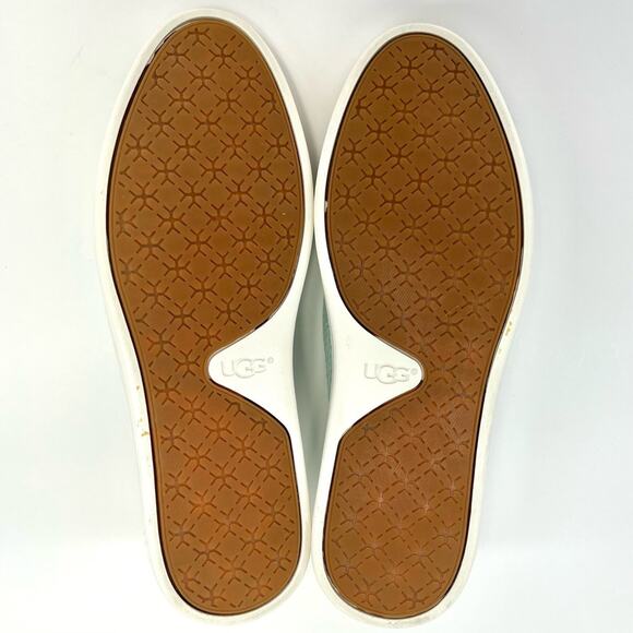 Ugg Sammy Slip-On Sneaker Size 7.5 Mint Green Knit Lightweight Breathable Women - Picture 8 of 16
